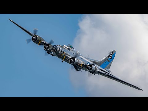 WWII Bombers - B-17G & B-25J Low & Loud - Owensboro Airshow 2024