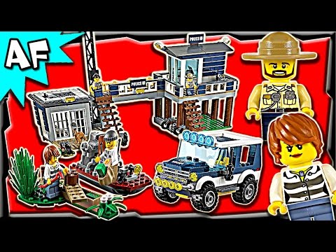 Vidéo LEGO City 60069 : Le poste de police des marais