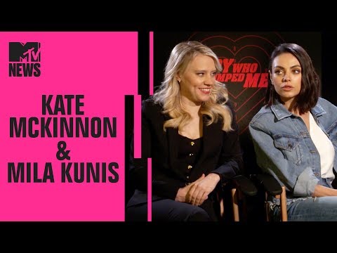Mila Kunis & Kate McKinnon Can't Stand Each Other & Talk 'The Spy Who Dumped Me' | MTV News