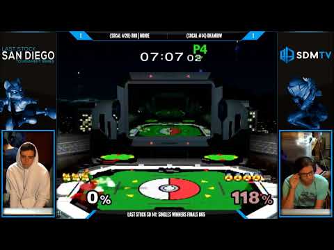 LSSD 141 - 8BR | MoJoe (Fox) vs. OkamiBW (Sheik) - SSBM Winners Finals - Smash Melee
