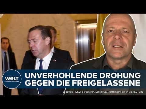 UNRECHTSSTAAT RUSSLAND: Düstere Drohung von Putin-Kumpel Dimitri Medwedew | WELT Thema