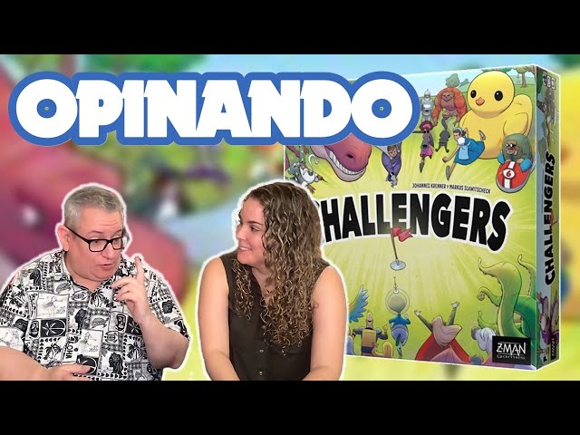 Vídeo relacionado con Asmodee - Challengers - Juego de Mesa, 1-8 Jugadores, 8+ años, Ganador del Premio del año 2023, edición en Italiano