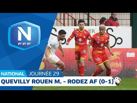 J29 : Quevilly Rouen M. - Rodez AF (0-1), le résumé I National FFF 2018-2019