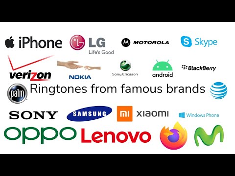 Ringtones from famous brands (smartphone ringtones)