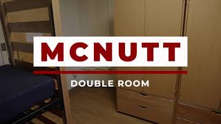 Indiana University McNutt Quadrangle Double Room Tour