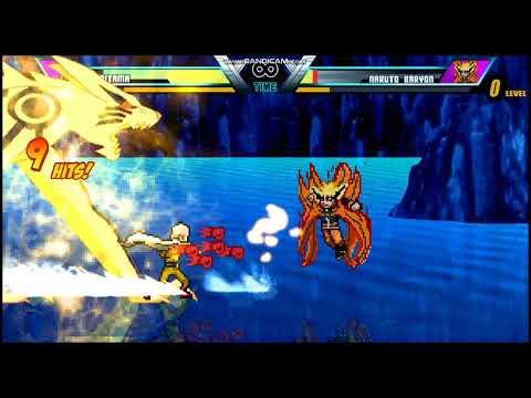 Saitama VS Naruto Baryon Mode(One Punch Man VS Naruto)[MUGEN] Death Battle