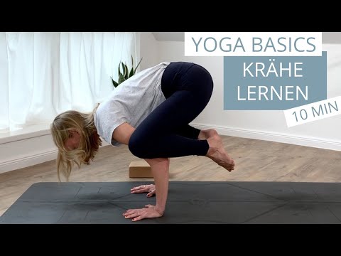 Yoga Armbalance: die Krähe einfach Schritt für Schritt lernen | Yoga für Anfänger | Yoga Basics