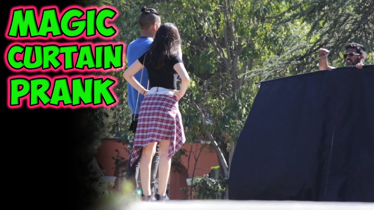 Magic Curtain Prank