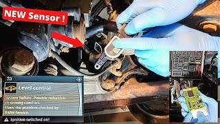 How to diagnose an BMW x5 with ISTA for Level Control Failure