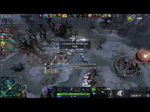 Kyle pause after killing Arteezy