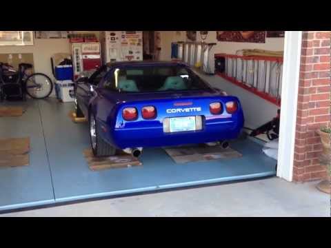 C4 Corvette 1994 LT1, LT4 Hot Cam kit & Stainless Works headers, X-pipe & exhaust sound & rev
