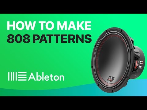 How To Make 808 Patterns in Ableton Live