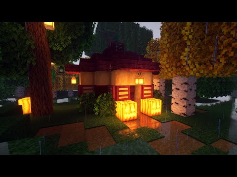 SidioMC - Minecraft Tutorial | How to Build a Witch Hut | Portion Brewing House
