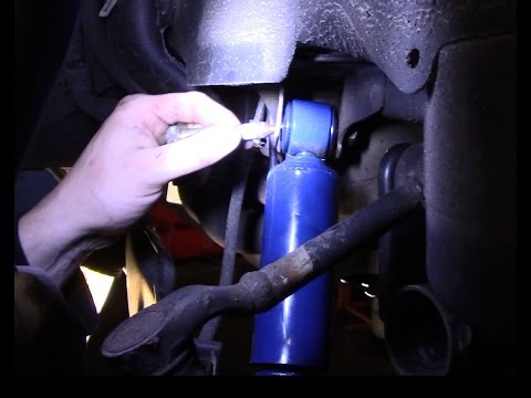How to replace the rear shocks on a Honda Odyssey