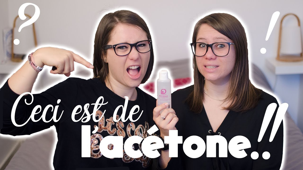 Ceci est de l'acétone !!
