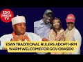 Esan Traditional Rulers Dump HRH Title For HRM Hearty Welcome To Former Gov Obaseki In Canada