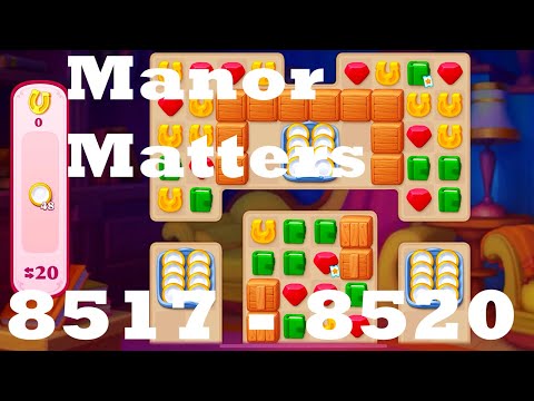 Manor Matters 8517 - 8520 HD Gameplay Walkthrough | Android | IOS | PC | GameGo Game | 8518 | 8519