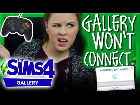 Part of a video titled HOW TO GET THE GALLERY ON SIMS 4 CONSOLE - YouTube