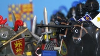 preview picture of video '1346 Lego Battle of Crecy,  Hundred Years War'