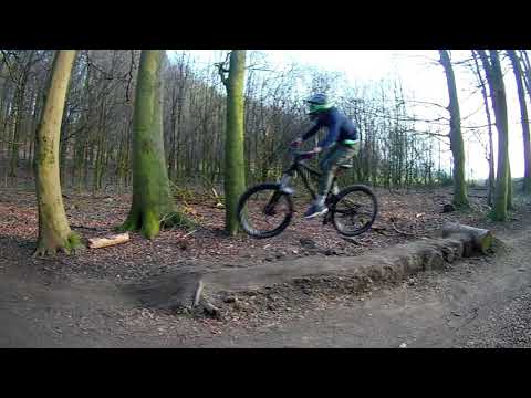 First MTB Ride at Baumberge 2021