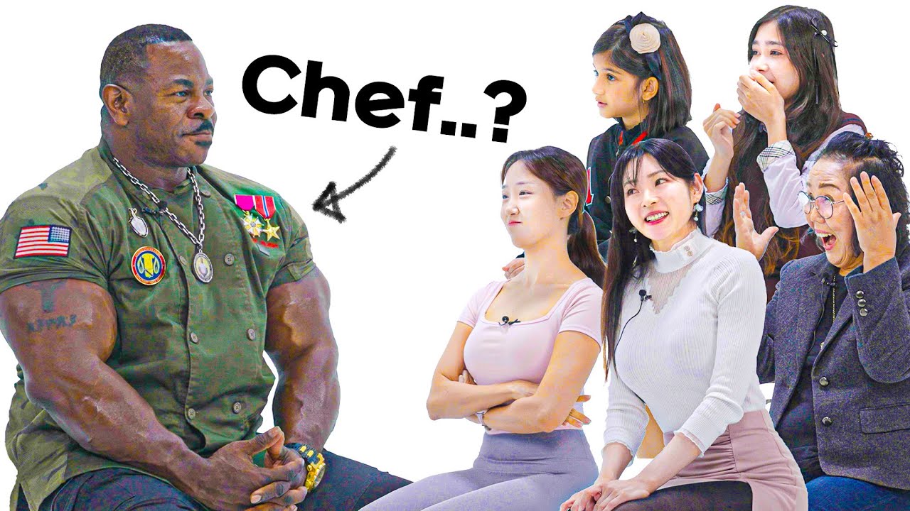 Women Of All Ages React to the most muscular Chef in the World | @chefrush