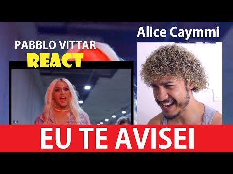 React Video - Alice Caymmi, Pabllo Vittar - Eu Te Avisei (Reação)