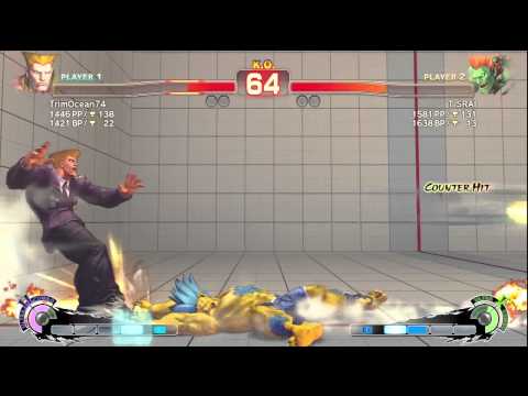 SSF4-AE: TrimOcean74 [Guile] VS T SRAI [Blanka]