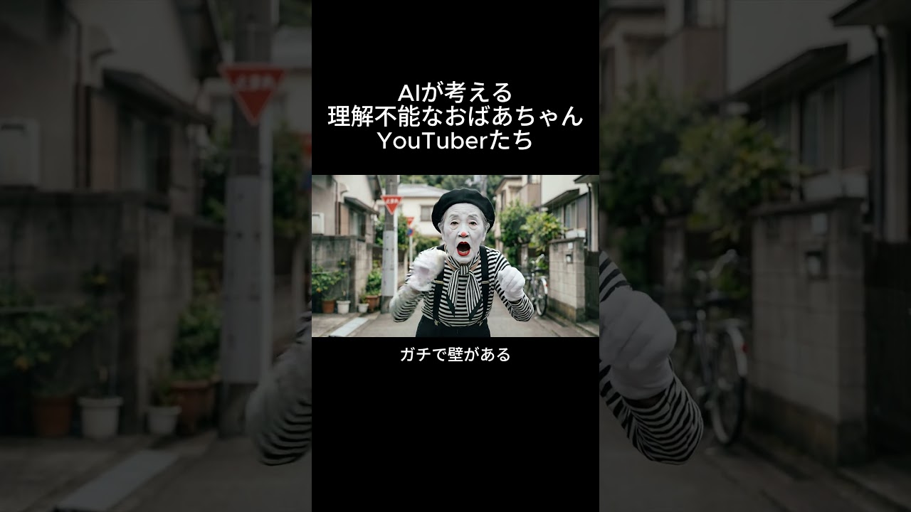 AIが考える理解不能なおばあちゃんYouTuberたち【その36】#aiおばあちゃん #ai #ai動画 #ai生成 #aivideo #aishorts