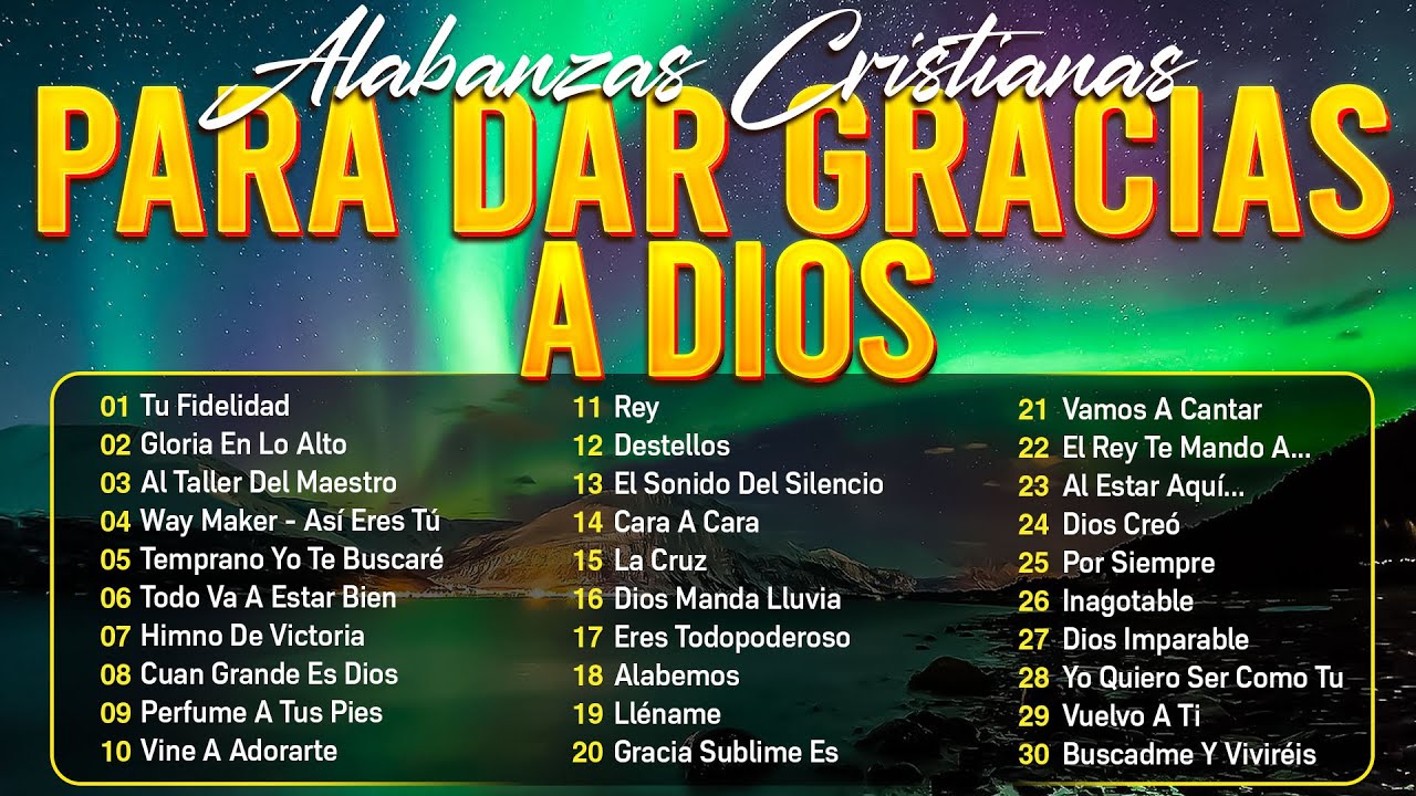 La Canción Cristiana Mas Hermosa Del Mundo 2024 - De Gloria En Gloria - Adoracion En Cada Momento