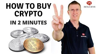 How to Buy Crypto (in 2 minutes) - 2024 Updated