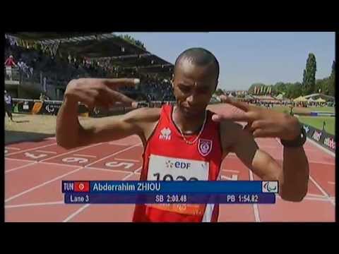Athletics - men's 800m T12 semifinals 2 - 2013 IPC Athletics World Championships, Lyon
