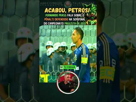 FERNANDO PRASS EXPLICA PÊNALTI CONTRA PETROS