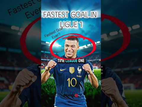 This is The Fastest Goal in Ligue 1 History #soccer #football #shorts