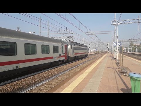 Partenza InterCity 580 Terni - Milano Centrale con materiale Full IC Sun