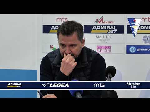 KONFERENCIJA NAKON UTAKMICE / FK SPARTAK ŽK - FK ŽELEZNIČAR / XXII KOLO SLS / 08.02.2026.