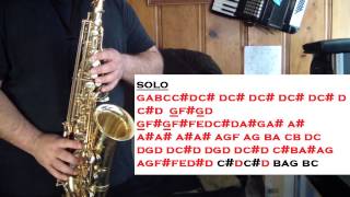 EL SOLO DE (EL TORO MAMBO) CON SAXOFON ALTO -  SANTIAGO PACHECO