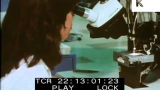 1980s Circuit Boards, Scientists, Tech Workers, Archive Footage