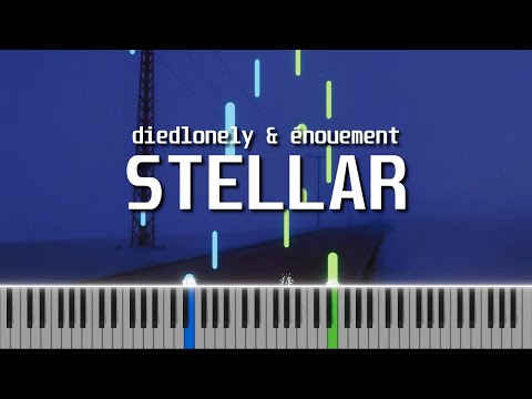 diedlonely & énouement - stellar piano cover | free midi
