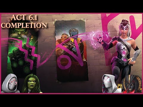 Ghost VS Caustic Temper Path Act 6.1.6 - Marvel Contest of Champions