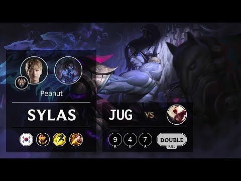 Sylas Jungle vs Lee Sin - KR Challenger Patch 9.22