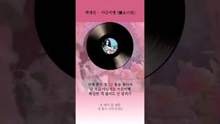 백예린 야간비행(魔女の花) 가사 /  Yerin Baek Merry And The Witch’s Flower Lyrics