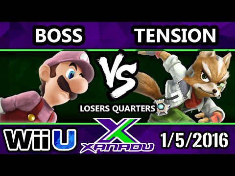 S@X 131 - Boss (Luigi) Vs. ARC | Tension (Fox) SSB4 Losers Quarters - Smash Wii U - Smash 4
