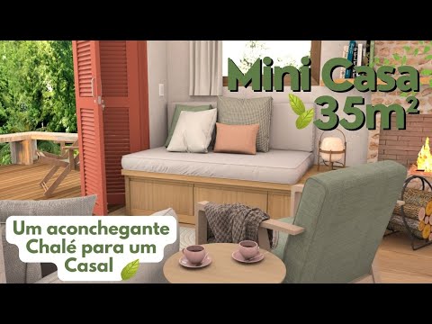 Mini Casa Tipo Chalé para um Casal