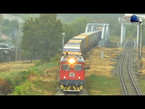LDE2100 609 015-6 & Tren FOX Rail Intermodal Train in Oradea Est - 29 Sptember 2020