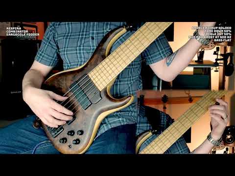 EastTone Uni Pre onboard bass preamp Demo #bassguitar #easttone #johneast