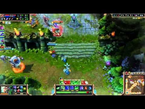 League of legends: Riven: INSANE OUTPLAY ON ENTIRE ENEMY TEAM