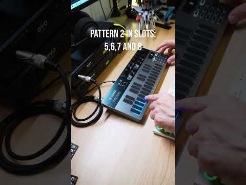 Testing the new "Song Mode" in the Donner B1 Analog Bass Synth Sequencer