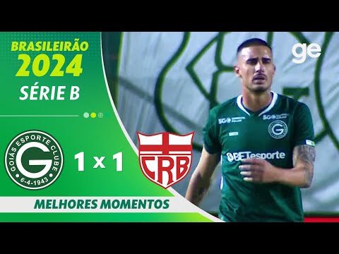 Gols e lances de Goiás x CRB