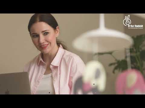 R for Rabbit Baby Kiddiphant Bouncer