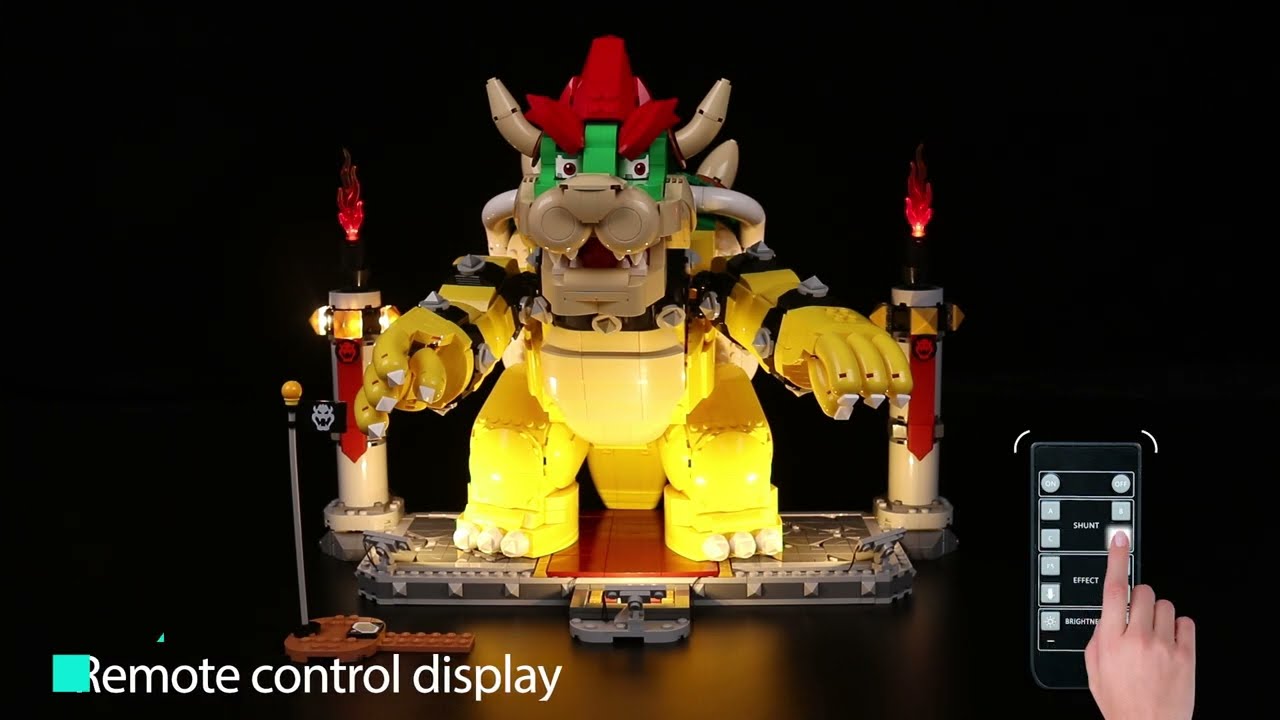 BrickBling LED-Licht-Set für LEGO® 71411 Super Mario Bowser